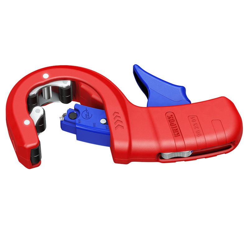 Draper 26078 KNIPEX 90 23 01 BK DP50 Pipe Cutter for Plastic Drain Pipes, 165mm