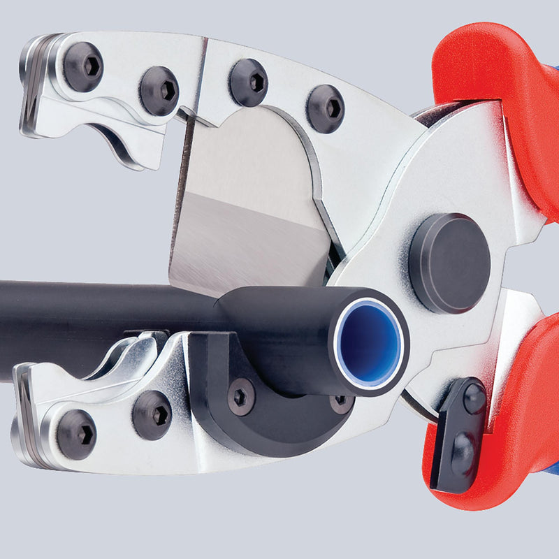 Draper 26090 KNIPEX 90 25 20 SB Pipe Cutter for Composite Pipes and Protective Tubes, 210mm