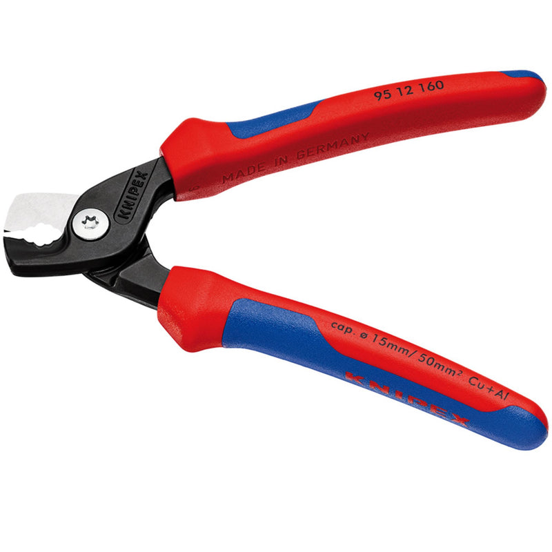 Draper 26112 KNIPEX 95 12 160 SB StepCut® Cable Shears, 160mm