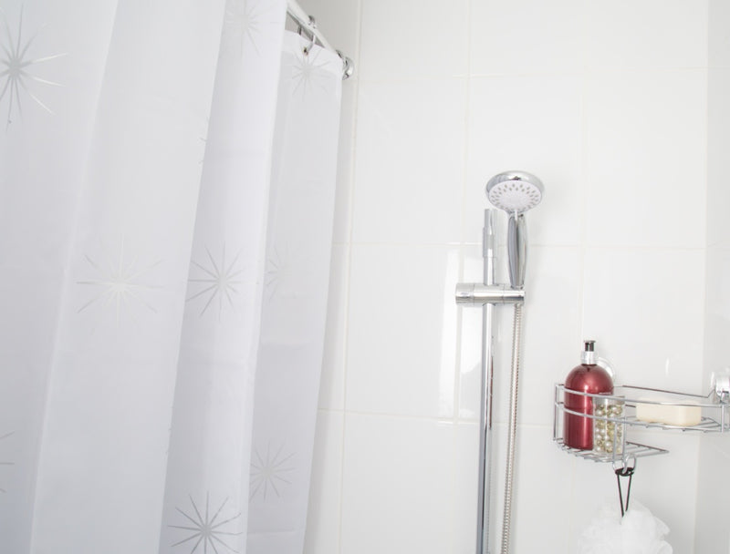 Croydex Textile Shower Curtain Stellar