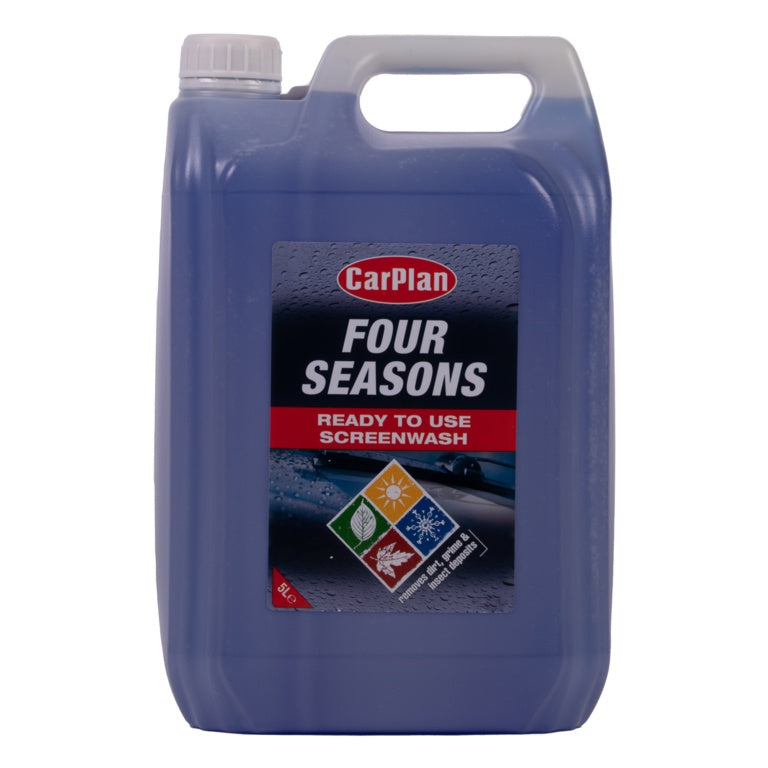 Carplan Four Seasons Ready Mixed Screen Wash 5L