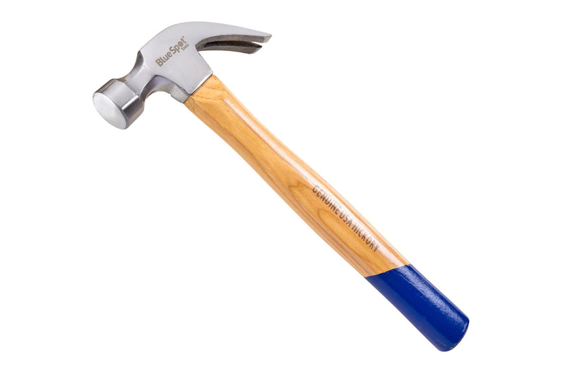 Blue Spot Tools Genuine Hickory Claw Hammer