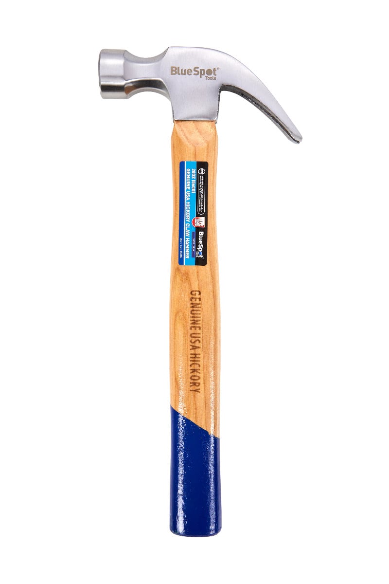 Blue Spot Tools Genuine Hickory Claw Hammer