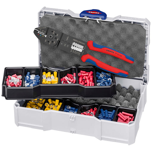 Draper 26151 KNIPEX 97 90 26 Crimp Assortment for Cable Connectors, 1 x 97 22 241, 13 Parts, 265mm