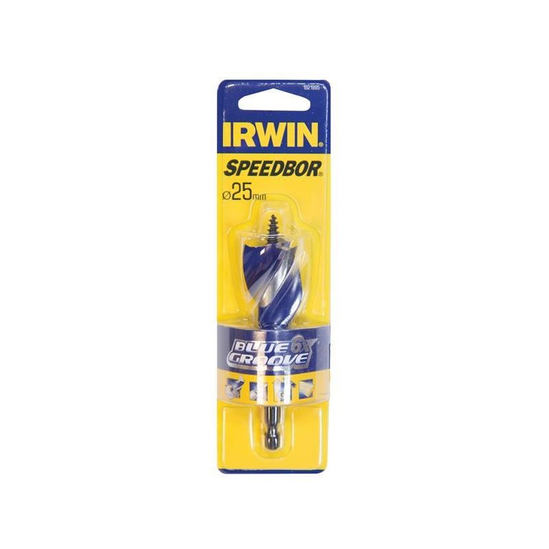 Irwin® Blue Groove 6X Stubby Wood Bit 25 x 100mm IRWIN® - RockBottom Northampton