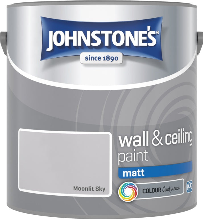 Johnstone's Wall & Ceiling Matt 2.5L Moonlit Sky