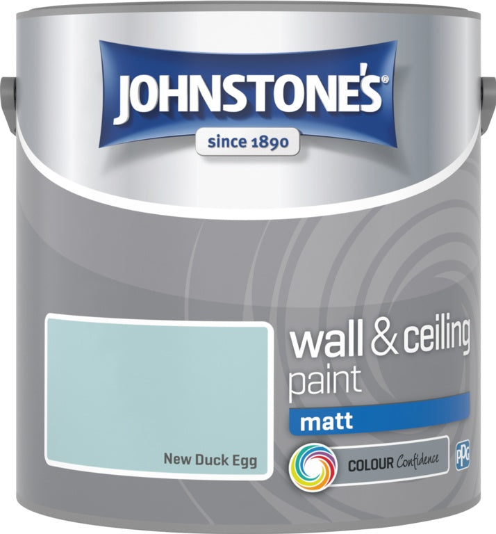 Johnstone's Wall & Ceiling Matt 2.5L New Duck Egg