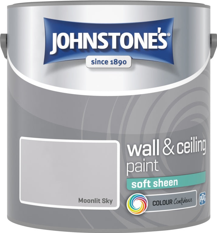 Johnstone's Wall & Ceiling Soft Sheen 2.5L Moonlit Sky