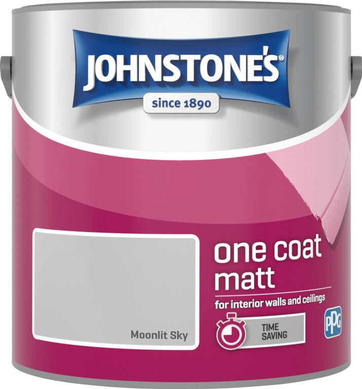 Johnstone's One Coat Matt 2.5L Moonlit Sky