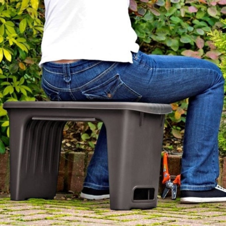 Ward Garden Kneeler Green 66.3cm Length, 25.3cm Width, 34cm Height