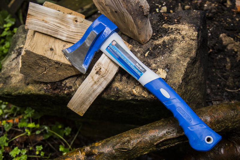 Blue Spot Tools 1kg (2.2lb) Fibreglass Splitting Head Hand Axe
