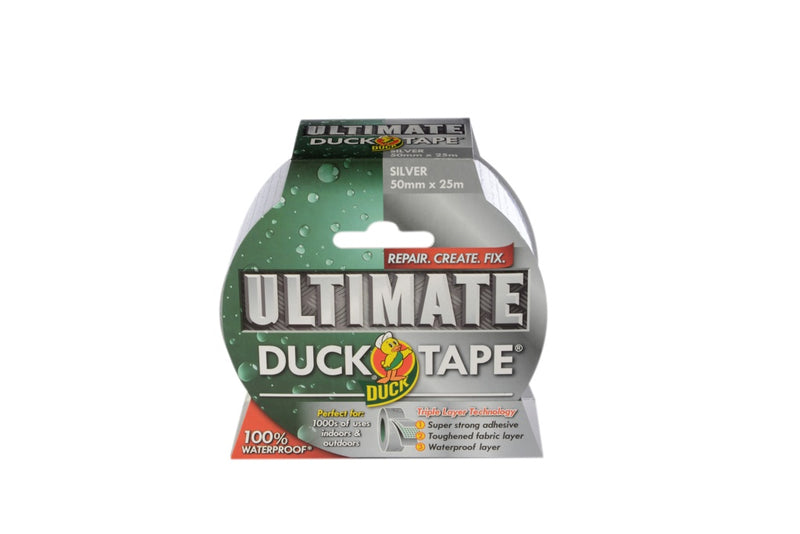 Duck Tape Ultimate Duck Tape Silver 50mm x 25m