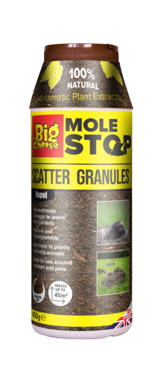 The Big Cheese Mole Repellent Scatter Granules 450g