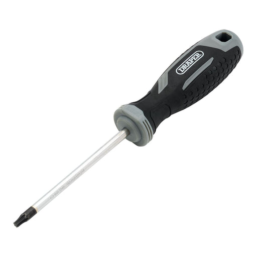 Draper Draper TX-STAR Soft Grip Screwdriver, T25 x 100mm Draper - Town Tools