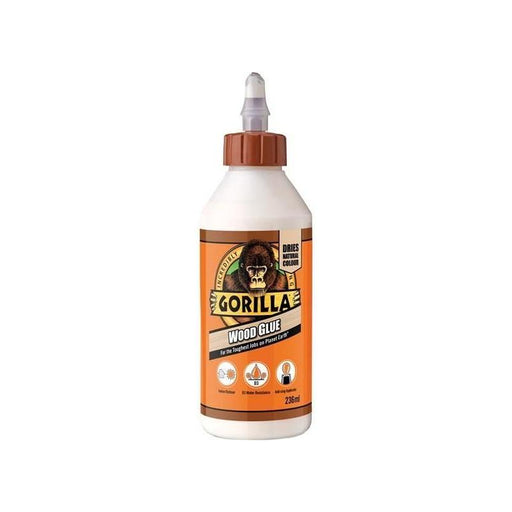 Gorilla Glue Gorilla PVA Wood Glue 236ml Gorilla Glue - RockBottom Northampton