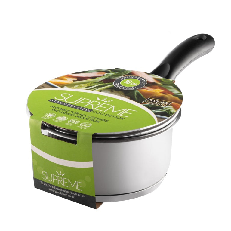 Pendeford Saucepan With Lid 16cm