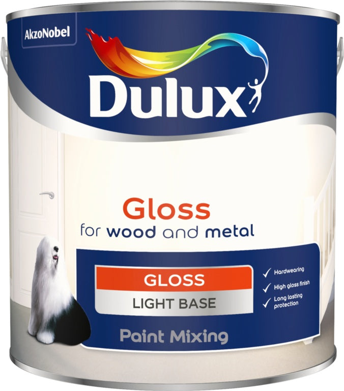 Dulux Colour Mixing Gloss Base 2.5L Light