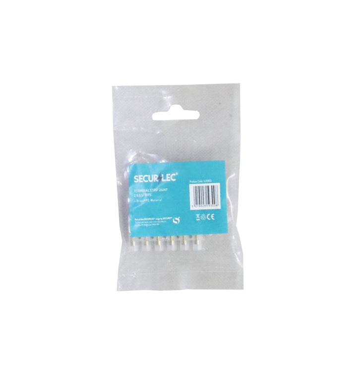 Securlec Terminal Strips 2 x 6 Strips 2A 4mm²