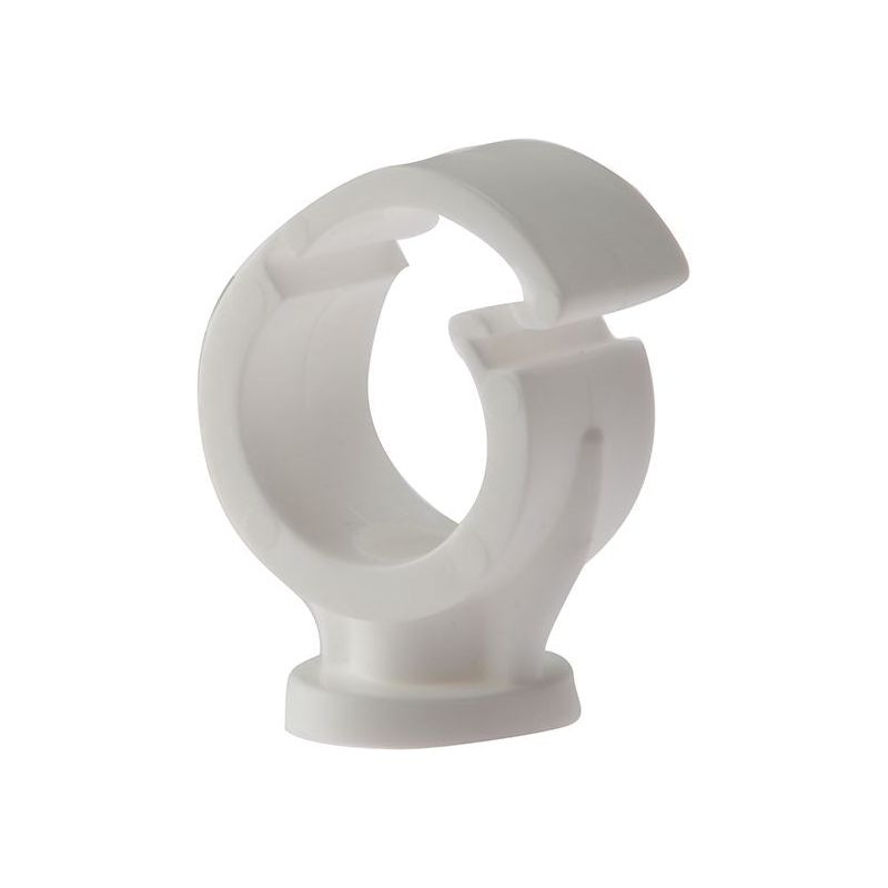 Forgefix Pipe Clip Single Cliplock 15mm Box 100 ForgeFix - RockBottom Northampton