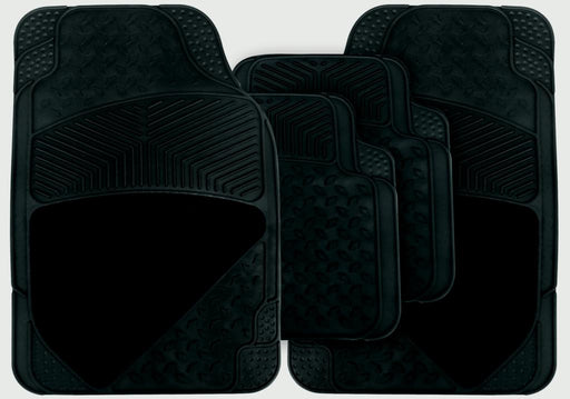 Streetwize Premier Rubber Carpet Mat Set 4 Piece