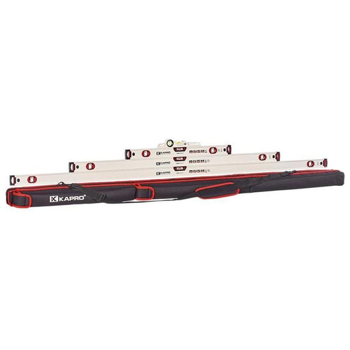 Kapro 705 Eagle Optivision Red Box Level Set, 4 Piece Kapro - RockBottom Northampton