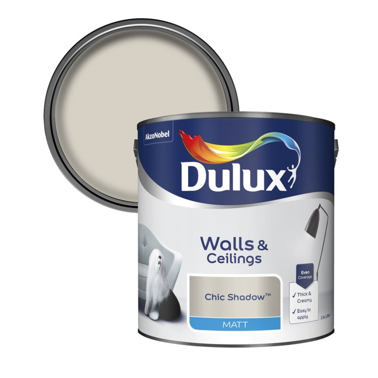 Dulux Matt 2.5L Chic Shadow