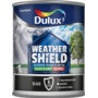 Dulux Weathershield Exterior Quick Dry Gloss 750ml Black