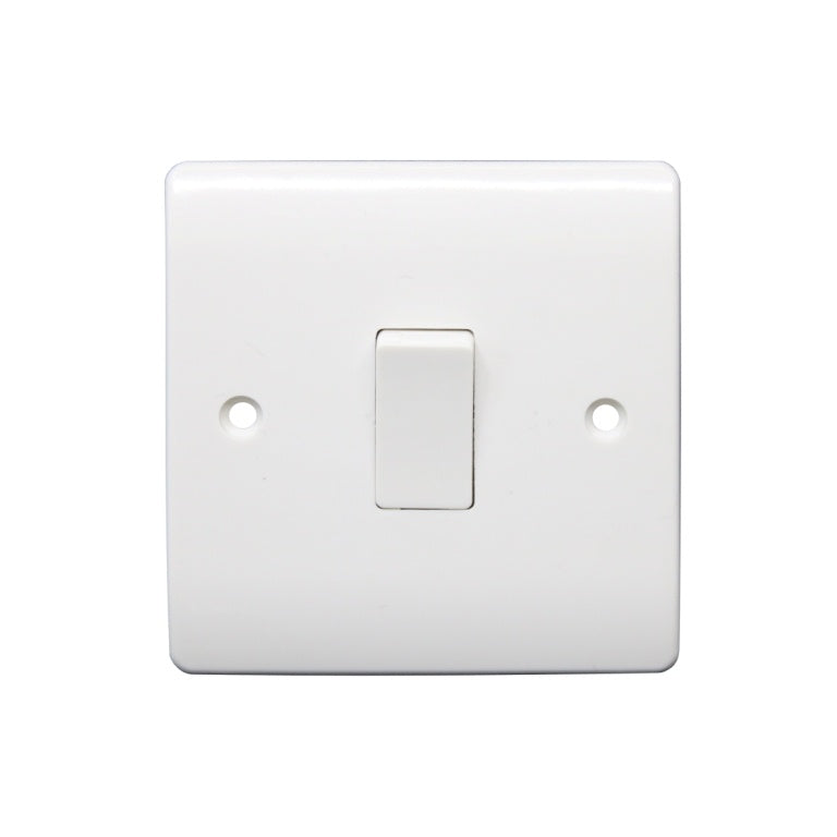 Securlec 1 Gang Intermediate Switch Round Edge