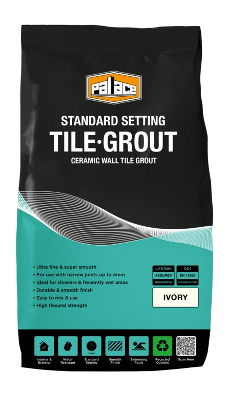 Palace Ivory Wall Tile Grout 3kg