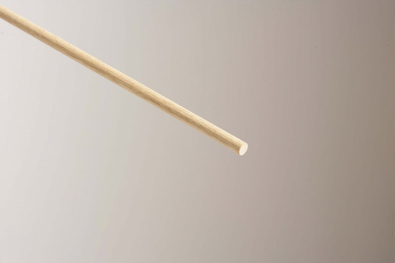 Cheshire Mouldings Light Hardwood Dowel 9 x 9mm x 2.4m