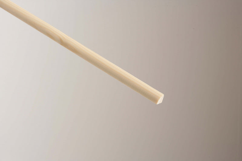 Cheshire Mouldings Quadrant Pine Moulding 9 x 9mm x 2.4m