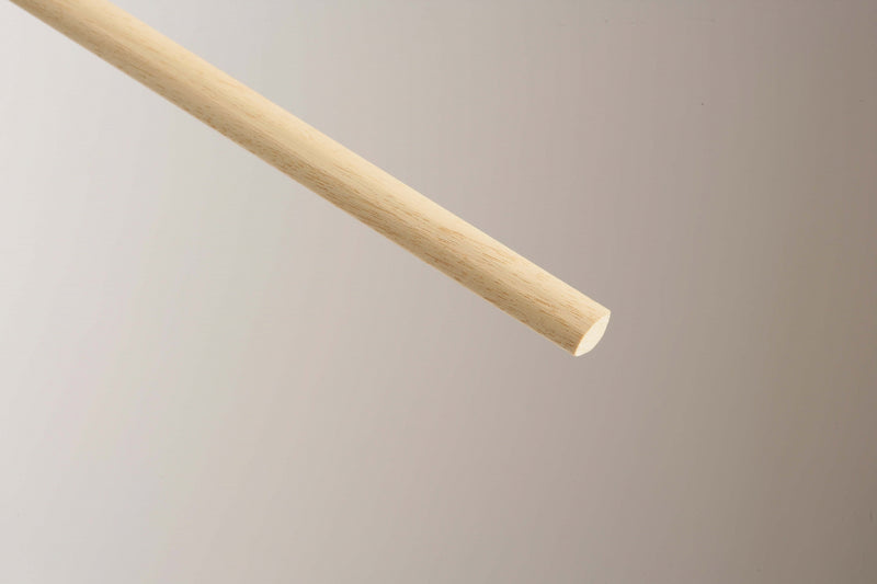 Cheshire Mouldings Quadrant Light Hardwood 12 x 12mm x 2.4m