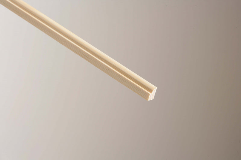 Cheshire Mouldings Glass Bead Pine 9 x 15mm x 2.4m