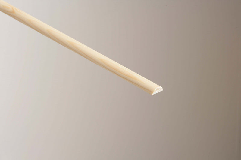 Cheshire Mouldings Half Round Pine 6 x 21mm x 2.4m