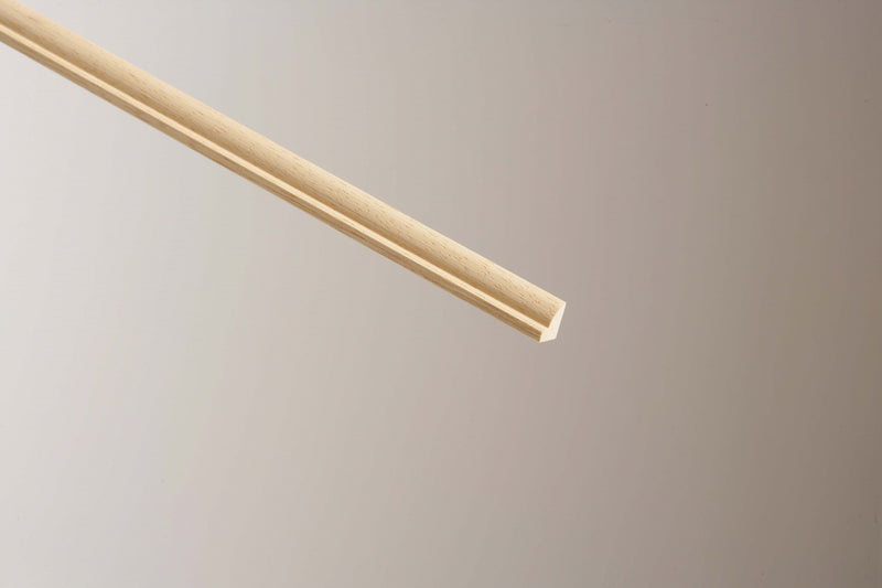 Cheshire Mouldings Glass Bead Light Hardwood 9 x 12mm x 2.4m