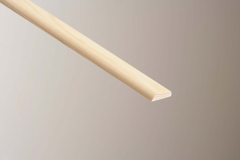 Cheshire Mouldings D Moulding Pine 9 x 34mm x 2.4m