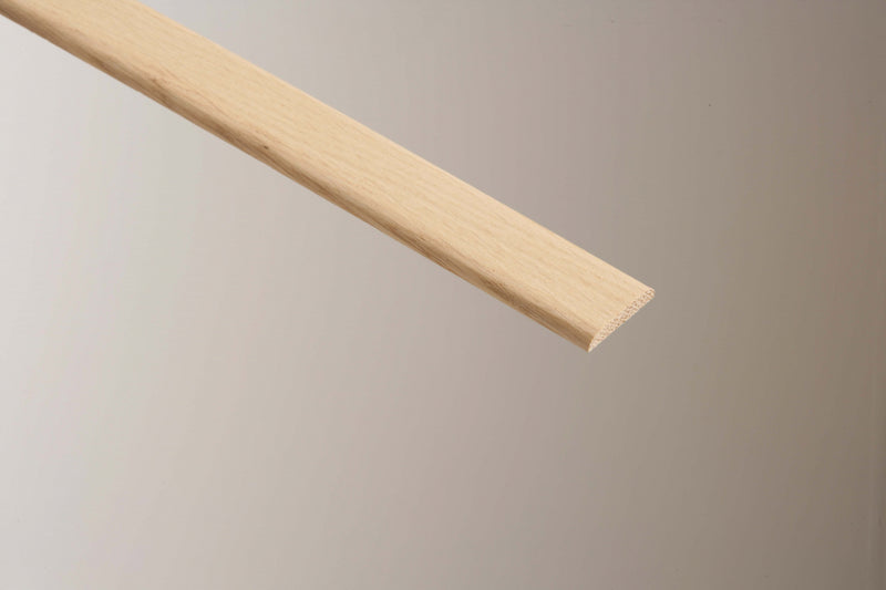 Cheshire Mouldings D Moulding Oak 6 x 34mm x 2.4m
