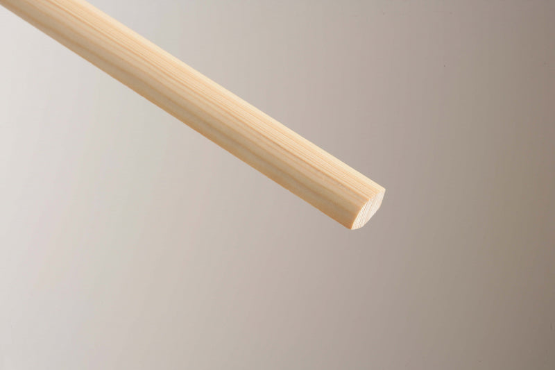 Cheshire Mouldings Quadrant Pine 18 x 18mm x 2.4m