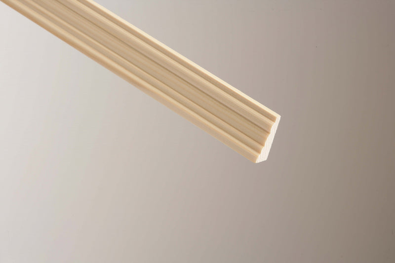 Cheshire Mouldings Barrel Mid Pine Moulding 34 x 12mm x 2.4m