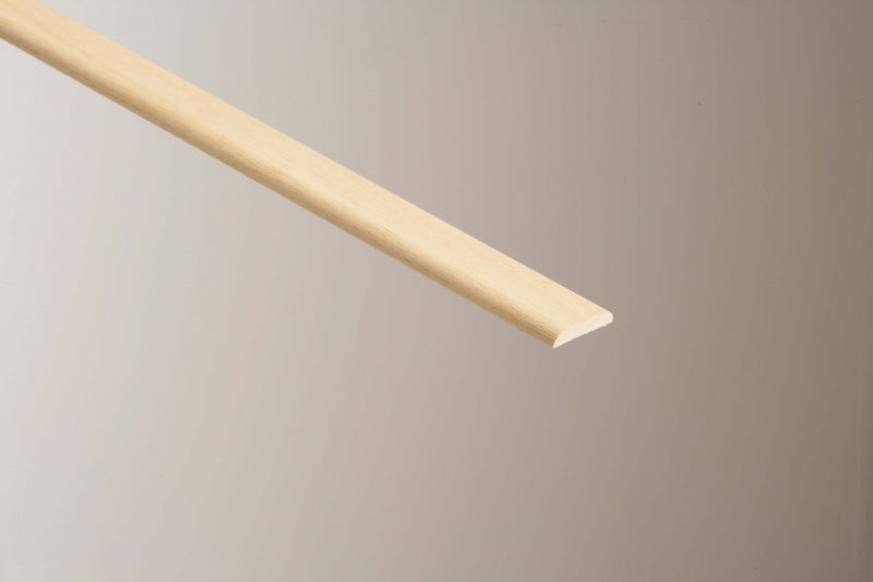 Cheshire Mouldings D Moulding Light Hardwood 6 x 31mm x 2.4m