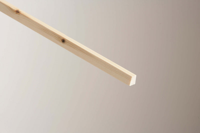Cheshire Mouldings Wedge Pine 12 x 15mm x 2.4m