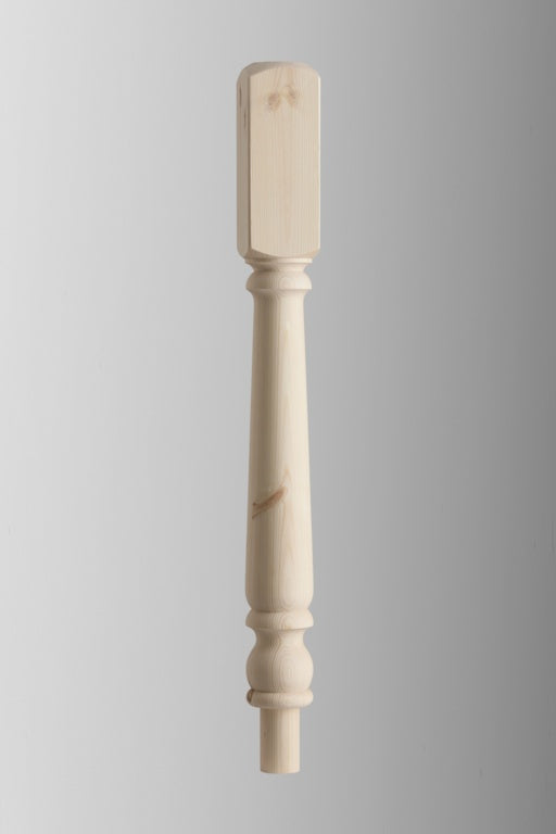 Cheshire Mouldings Standard Turned Newel Pine 19mm