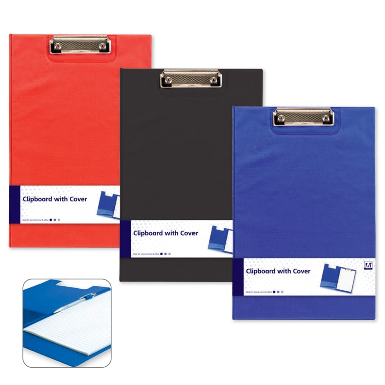 Ig Design Clipboard With Cover Includes Pen Holder