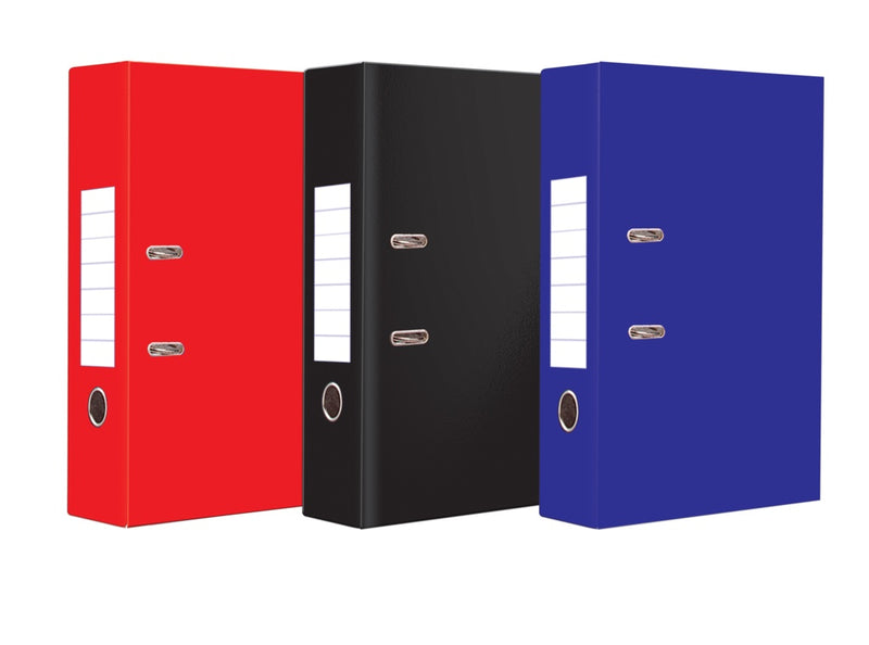 I G Design Lever Arch File Red, Black or Blue