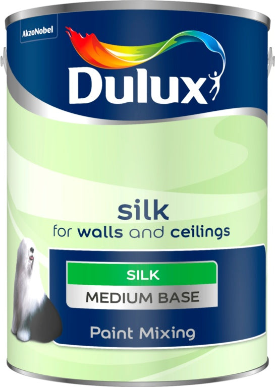 Dulux Colour Mixing Silk Base 5L Medium