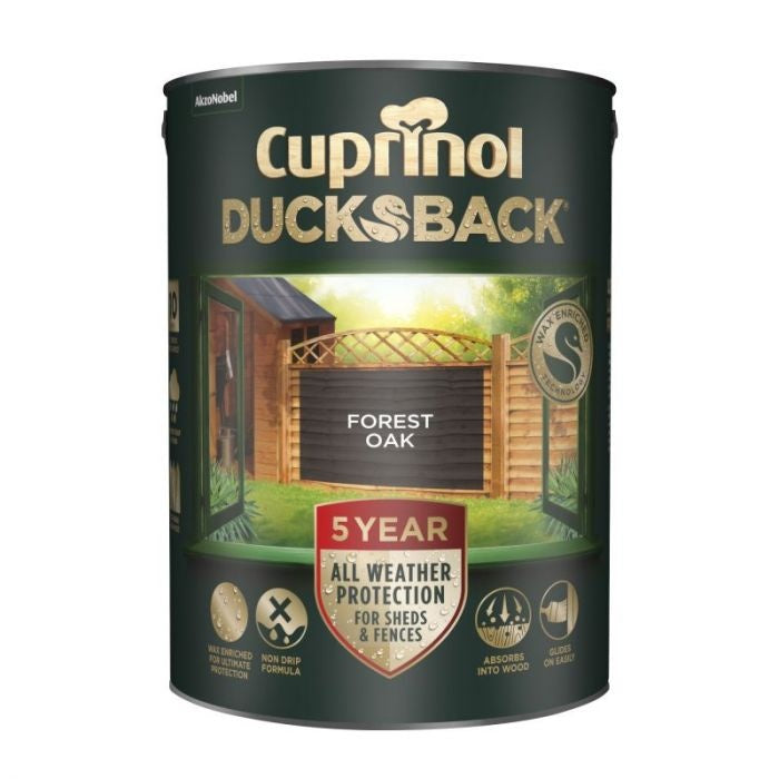 Cuprinol Ducksback 5L Forest Oak