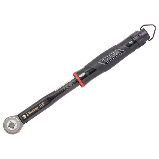 Norbar NorTorque® 100 Adjustable Dual Scale Ratchet Torque Wrench 1/2in Drive 20-100Nm Norbar - RockBottom Nothampton
