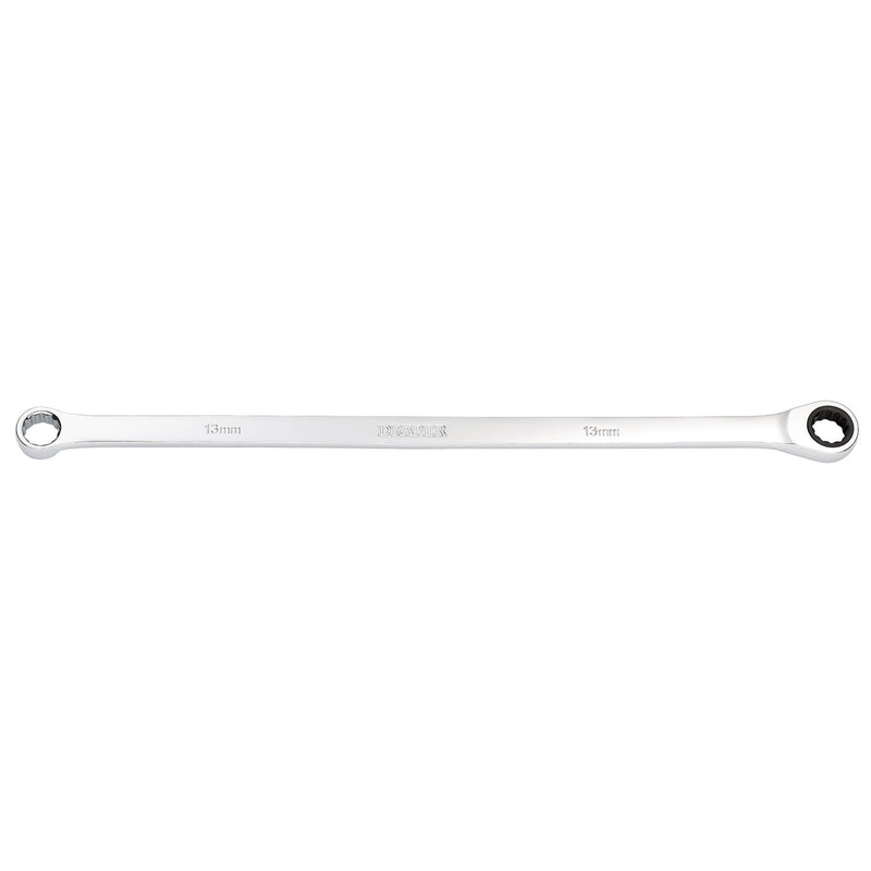Draper 27769 Draper HI-TORQ® Metric Extra-Long Double Ring Ratchet Spanner, 13mm
