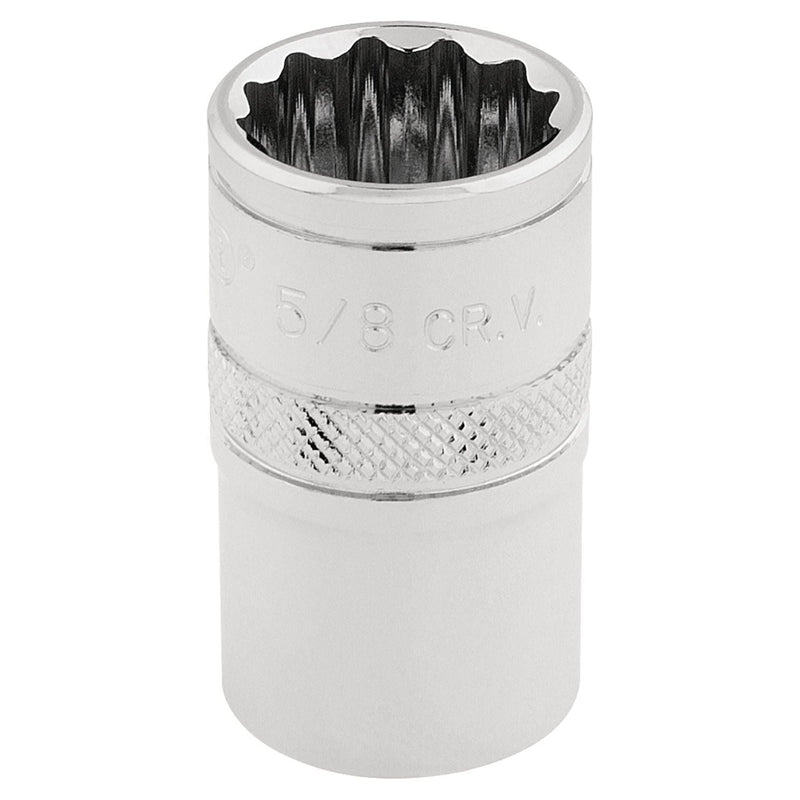 Draper HI-TORQ 12 Point Socket, 1/2" Sq. Dr., 5/8" 33641 Draper - Town Tools 