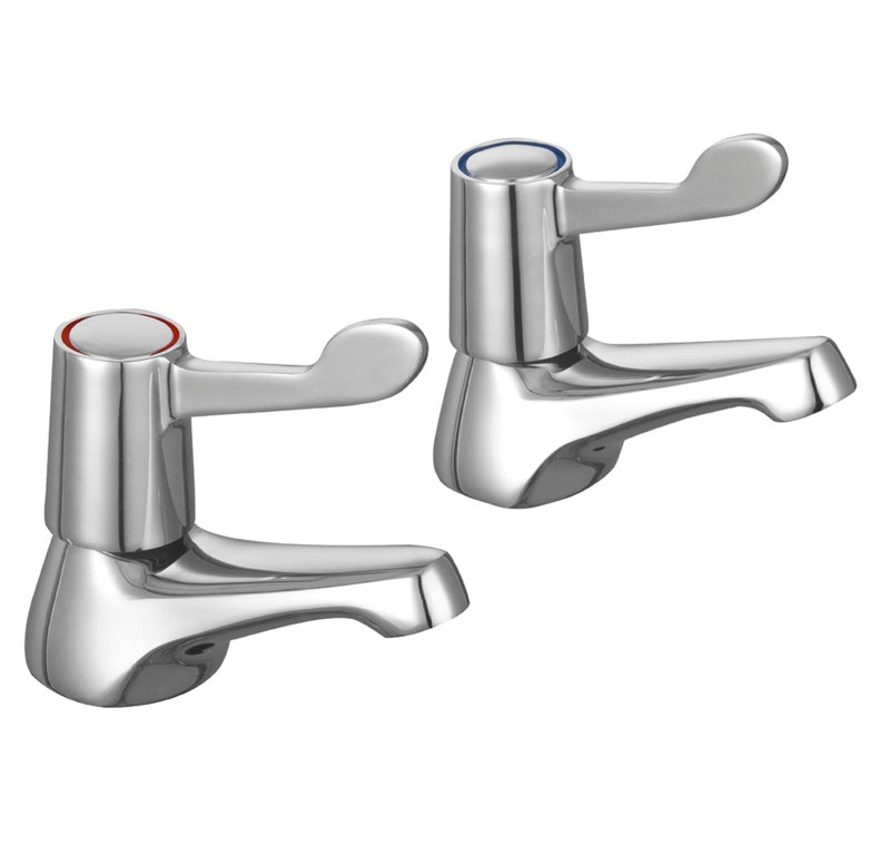 SupaPlumb Lever Basin Taps W: 44mm H: 98mm D: 115mm